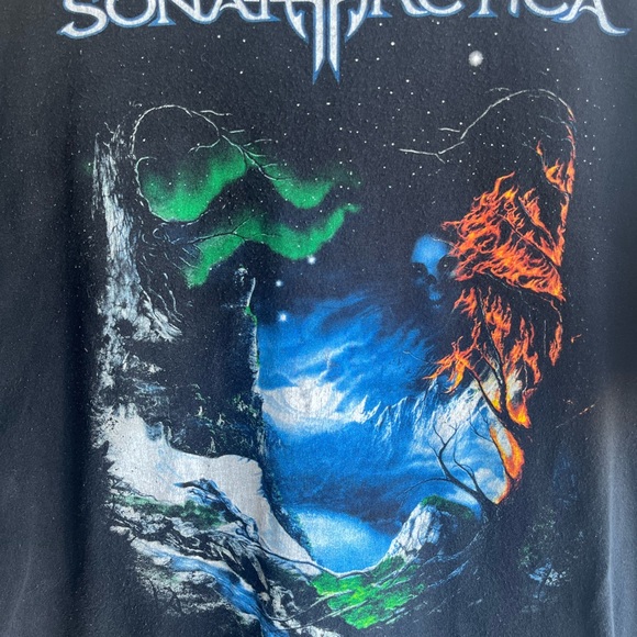 SONATA ARCTICA. Band t-shirt. Black size extra large black, vintage 2009 tour. - Picture 1 of 7